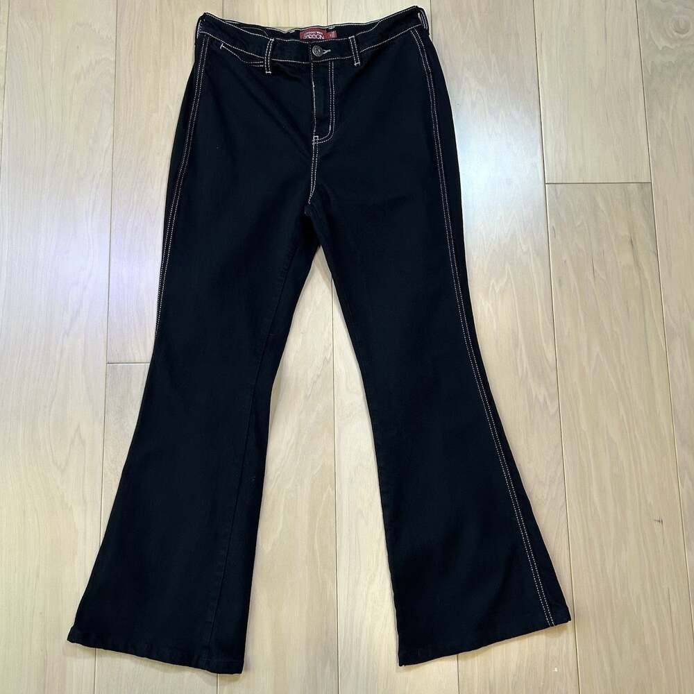 Johnny Was X Sasson Flare Denim Jeans Black Women’s 29